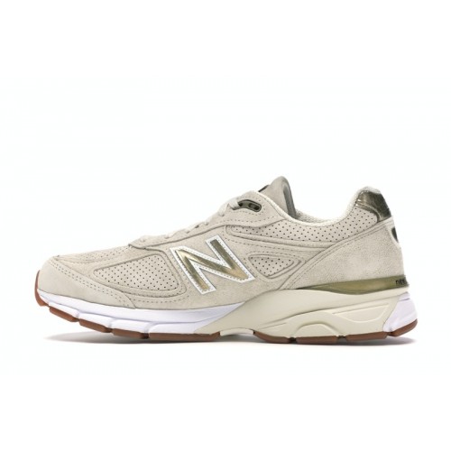 Кроссы New Balance 990v4 Angora - мужская сетка размеров