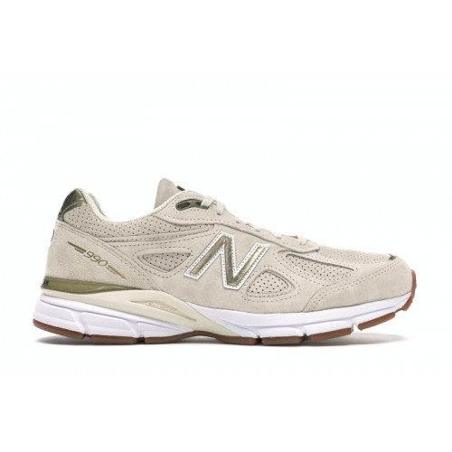 Кроссы New Balance 990v4 Angora - мужская сетка размеров