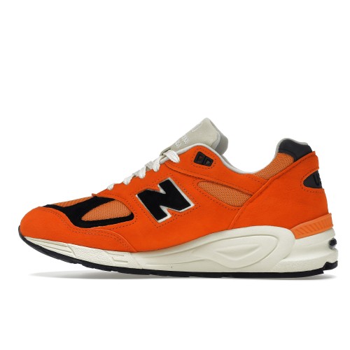 Кроссы New Balance 990v2 MiUSA Marigold - мужская сетка размеров
