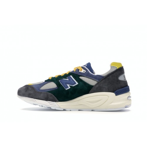 Кроссы New Balance 990v2 Aime Leon Dore Life in the Balance - мужская сетка размеров