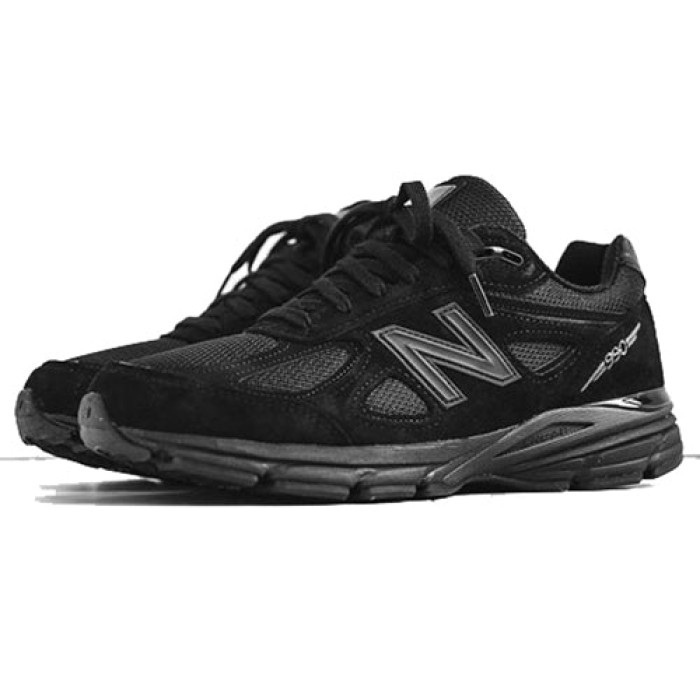 New Balance 990v4 Made In USA Black - мужская сетка размеров New Balance 990v4 Made In USA Black - мужская сетка размеров