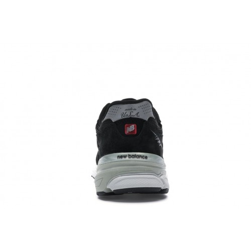 Кроссы New Balance 990v3 Kith Black - мужская сетка размеров