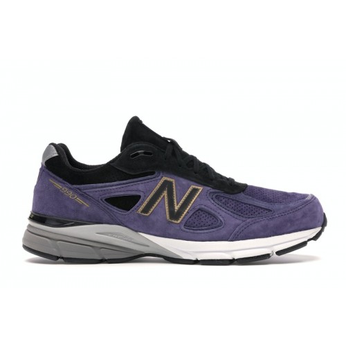 Кроссы New Balance 990v4 Wild Indigo - мужская сетка размеров