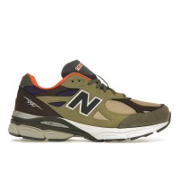 Кроссовки New Balance 990v3 MiUSA Teddy Santis Khaki Orange