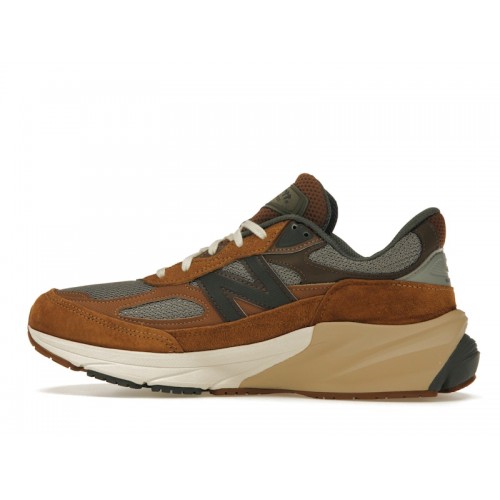 Кроссы New Balance 990v6 Carhartt WIP Sculpture Center - мужская сетка размеров