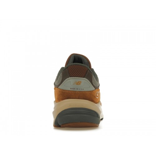 Кроссы New Balance 990v6 Carhartt WIP Sculpture Center - мужская сетка размеров