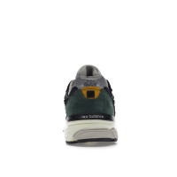 New Balance 990v3 MiUSA Black Green Yellow