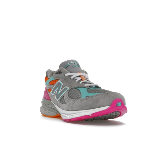 Кроссы New Balance 990v3 MiUSA DTLR Miami Drive - мужская сетка размеров