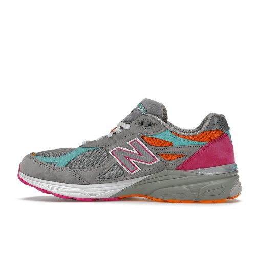 Кроссы New Balance 990v3 MiUSA DTLR Miami Drive - мужская сетка размеров