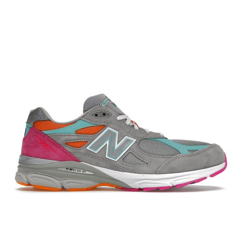 Кроссы New Balance 990v3 MiUSA DTLR Miami Drive - мужская сетка размеров