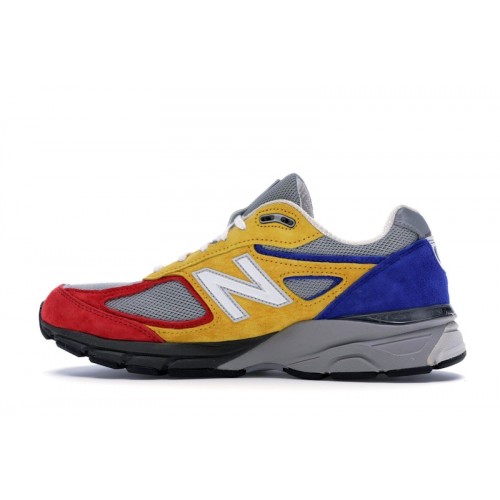 Кроссы New Balance 990v4 Shoe City x Eat - мужская сетка размеров