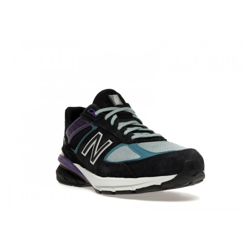 Кроссы New Balance 990v5 Black Grape - мужская сетка размеров