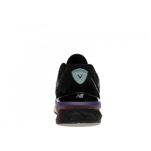 Кроссы New Balance 990v5 Black Grape - мужская сетка размеров