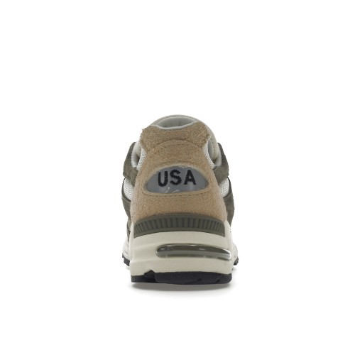 Кроссы New Balance 990v2 MiUSA Grey Tan - мужская сетка размеров