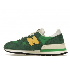 Кроссовки New Balance 990v1 MiUSA Green Gold