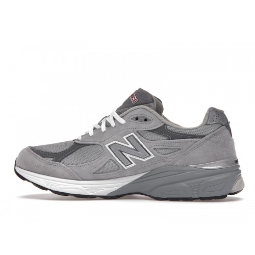 Кроссы New Balance 990v3 MiUSA Grey (2019/2021) - мужская сетка размеров