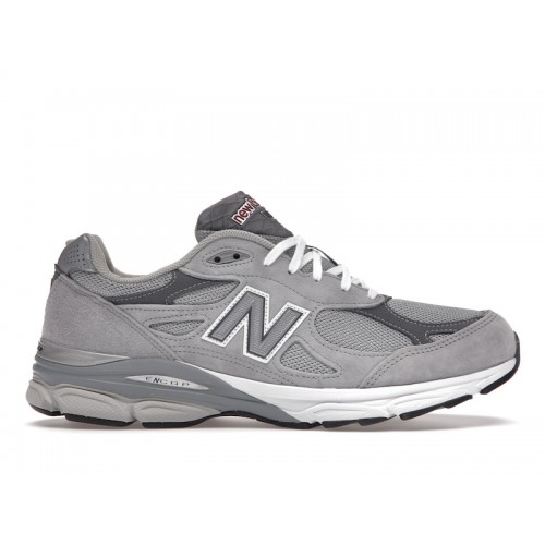 Кроссы New Balance 990v3 MiUSA Grey (2019/2021) - мужская сетка размеров
