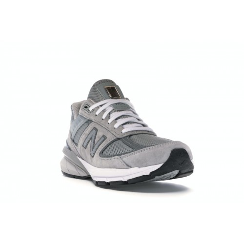 Кроссы New Balance 990v5 Grey - мужская сетка размеров