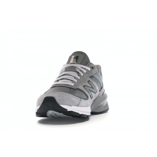 Кроссы New Balance 990v5 Grey - мужская сетка размеров