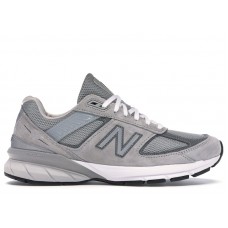 Кроссовки New Balance 990v5 Grey White (2E Wide)