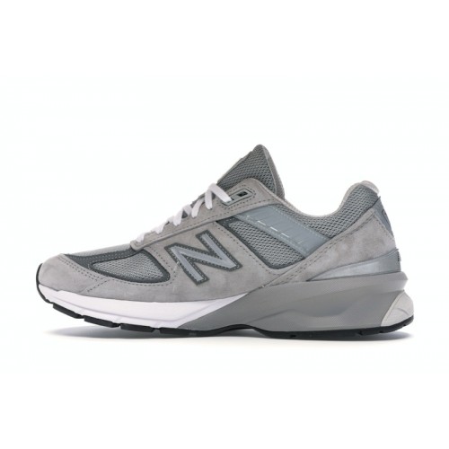 Кроссы New Balance 990v5 Grey - мужская сетка размеров