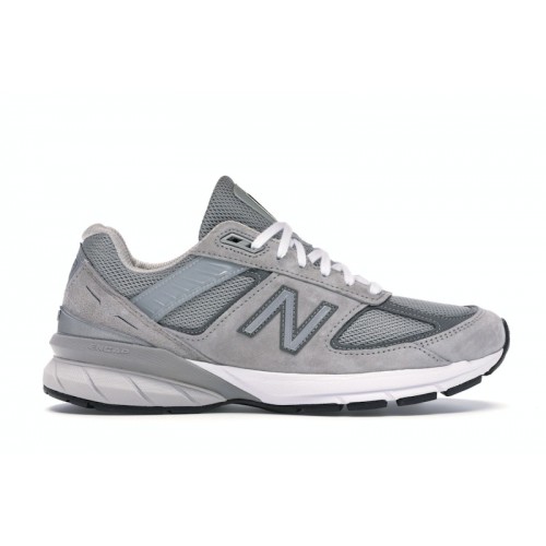 Кроссы New Balance 990v5 Grey - мужская сетка размеров