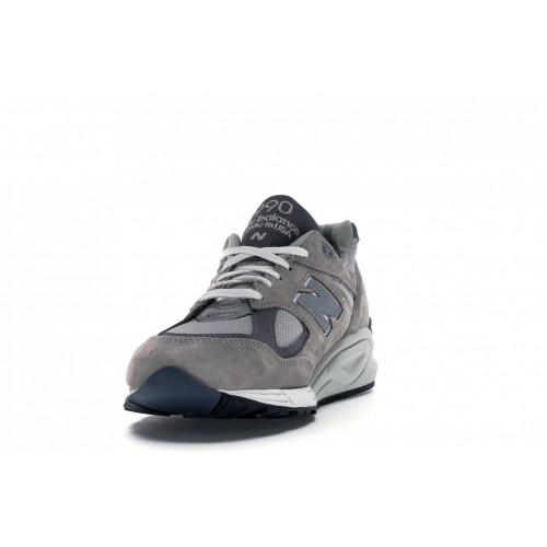 Кроссы New Balance 990v2 Kith Grey - мужская сетка размеров