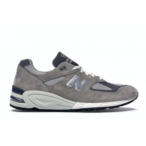 Кроссы New Balance 990v2 Kith Grey - мужская сетка размеров