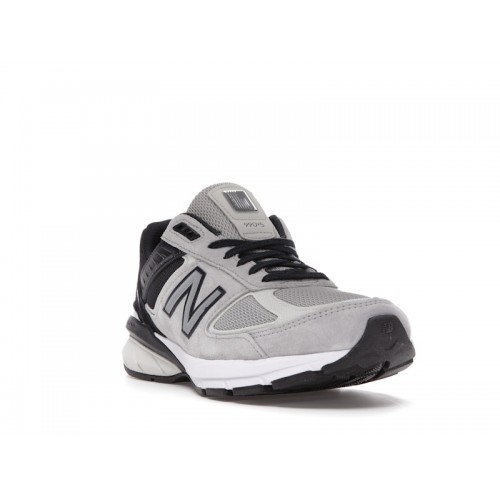 Кроссы New Balance 990v5 Navy Light Grey - мужская сетка размеров