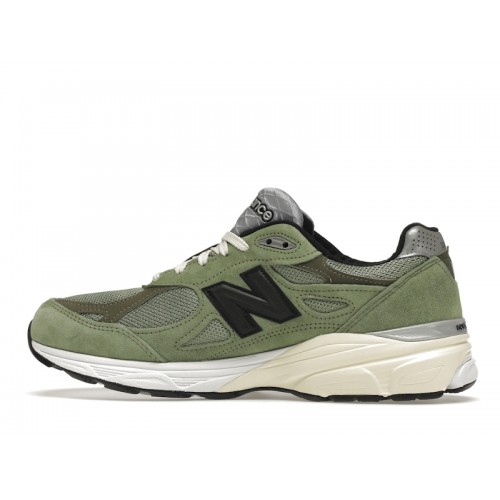 Кроссы New Balance 990v3 MiUSA JJJJound Olive - мужская сетка размеров