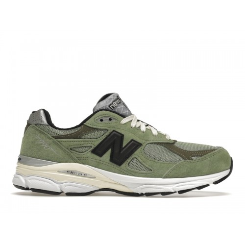 Кроссы New Balance 990v3 MiUSA JJJJound Olive - мужская сетка размеров