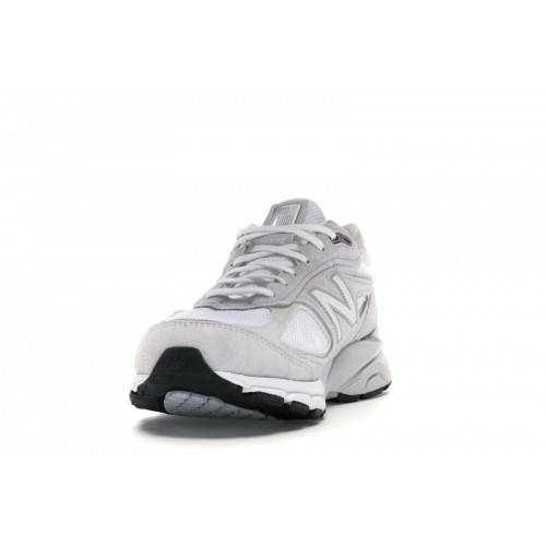 Кроссы New Balance 990v4 Nimbus Cloud White - мужская сетка размеров