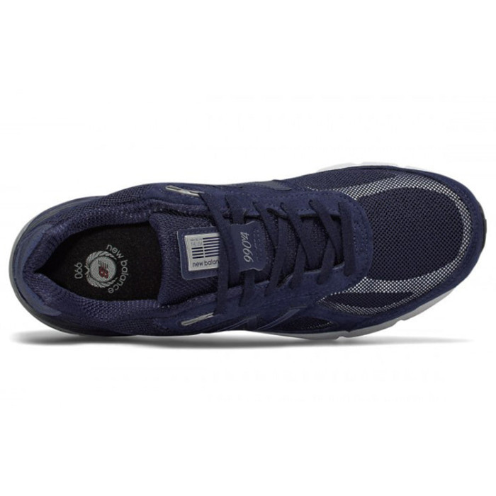 New Balance 990v4 Made In USA Reflective Navy - мужская сетка размеров New Balance 990v4 Made In USA Reflective Navy - мужская сетка размеров
