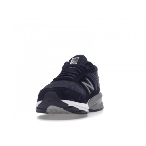 Кроссы New Balance 990v5 Navy - мужская сетка размеров