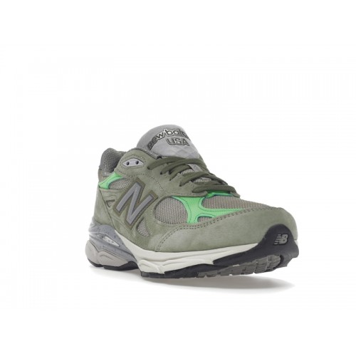 Кроссы New Balance 990v3 MiUSA Patta Keep Your Family Close - мужская сетка размеров