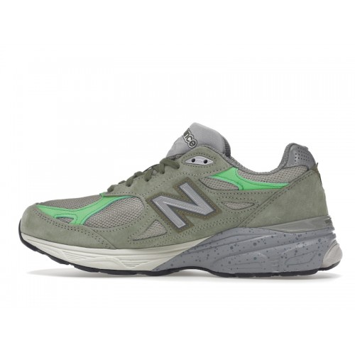 Кроссы New Balance 990v3 MiUSA Patta Keep Your Family Close - мужская сетка размеров