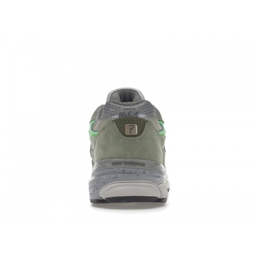 Кроссы New Balance 990v3 MiUSA Patta Keep Your Family Close - мужская сетка размеров
