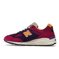 Кроссовки New Balance 990v2 MiUSA Teddy Santis Purple Yellow
