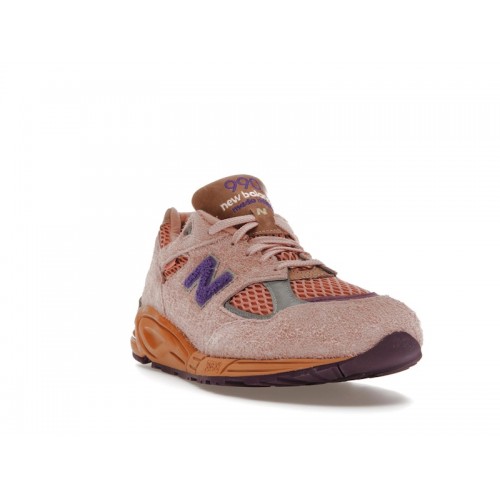 Кроссы New Balance 990v2 Salehe Bembury Sand Be The Time - мужская сетка размеров