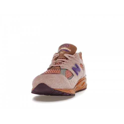 Кроссы New Balance 990v2 Salehe Bembury Sand Be The Time - мужская сетка размеров