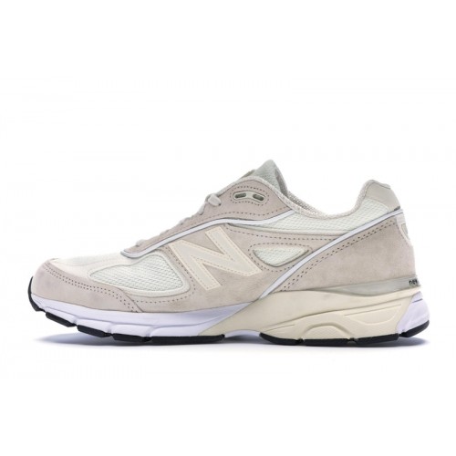 Кроссы New Balance 990v4 Stussy Cream - мужская сетка размеров