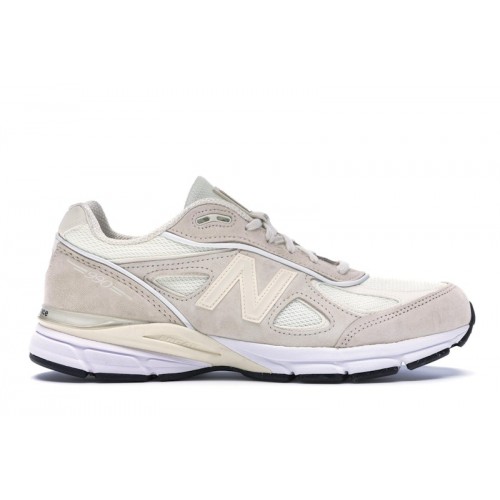 Кроссы New Balance 990v4 Stussy Cream - мужская сетка размеров