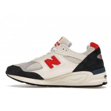 Кроссовки New Balance 990v2 MiUSA Teddy Santis Navy Sea Salt