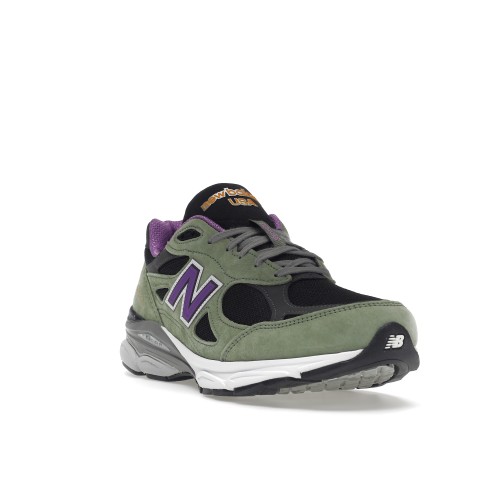 Кроссы New Balance 990v3 MiUSA Teddy Santis Olive Leaf - мужская сетка размеров