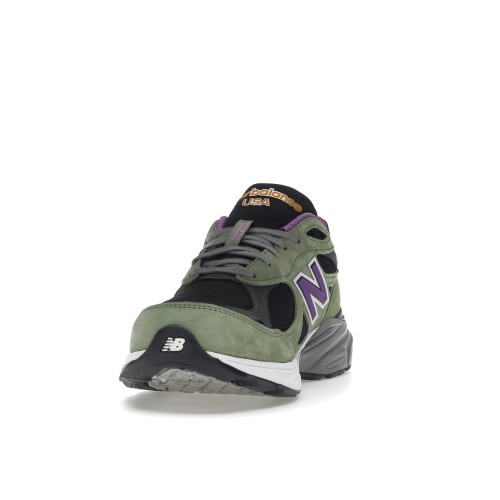 Кроссы New Balance 990v3 MiUSA Teddy Santis Olive Leaf - мужская сетка размеров