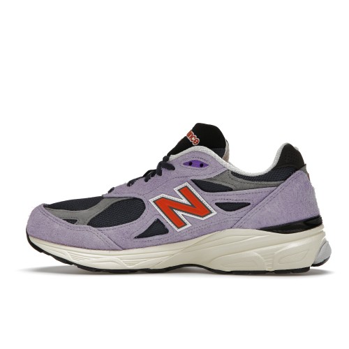 Кроссы New Balance 990v3 MiUSA Teddy Santis Raw Amethyst - мужская сетка размеров