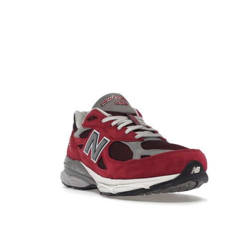 Кроссы New Balance 990v3 MiUSA Teddy Santis Scarlet - мужская сетка размеров
