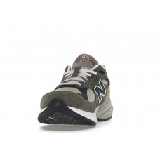 Кроссовки New Balance 990v3 MiUSA Grey Blue Olive
