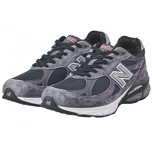 Кроссы New Balance 990v3 MiUSA United Arrows Charcoal - мужская сетка размеров