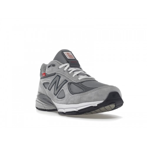 Кроссы New Balance 990v4 Version 4 Grey - мужская сетка размеров